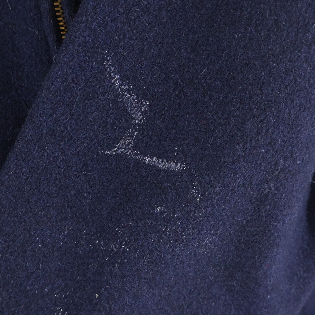 CHAMPION(チャンピオン) 60S VINTAGE WOOL HOODIE JACKET C中ランタグ ウール フーディー ジャケット ネイビー