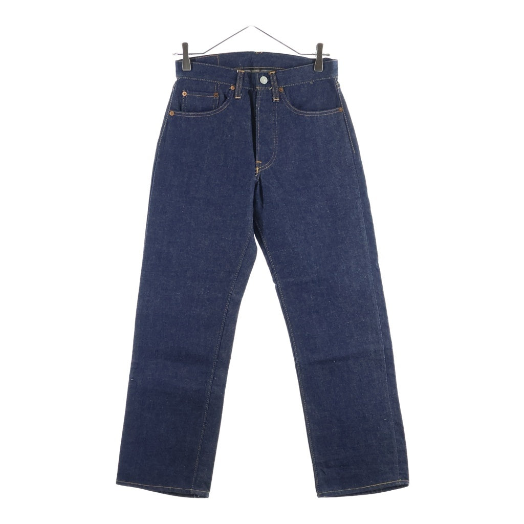 Levi's(リーバイス) 60S VINTAGE DEADSTOCK BIG E A TYPE Vステッチ ヴィンテージ デッドストック フラッシャー付き 足長R ボタン裏刻印6 紙パッチ デニムパンツ インディゴ