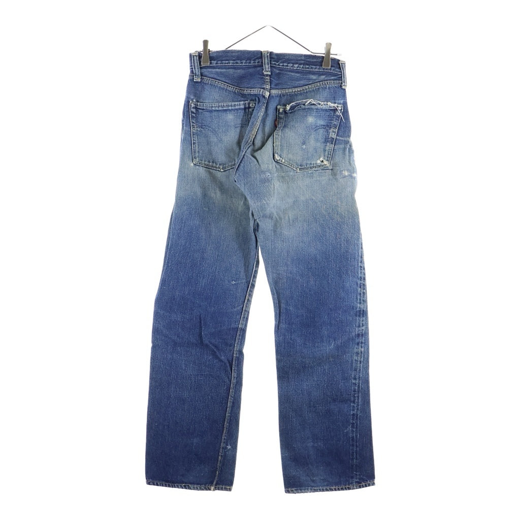 Levi's(リーバイス) 40-50S VINTAGE 501XX 47MODEL 革パッチ ボタン裏ツーブロンク 隠しリベット 片面BIG E センターセット 通常R ボタンフライ デニムパンツ インディゴ