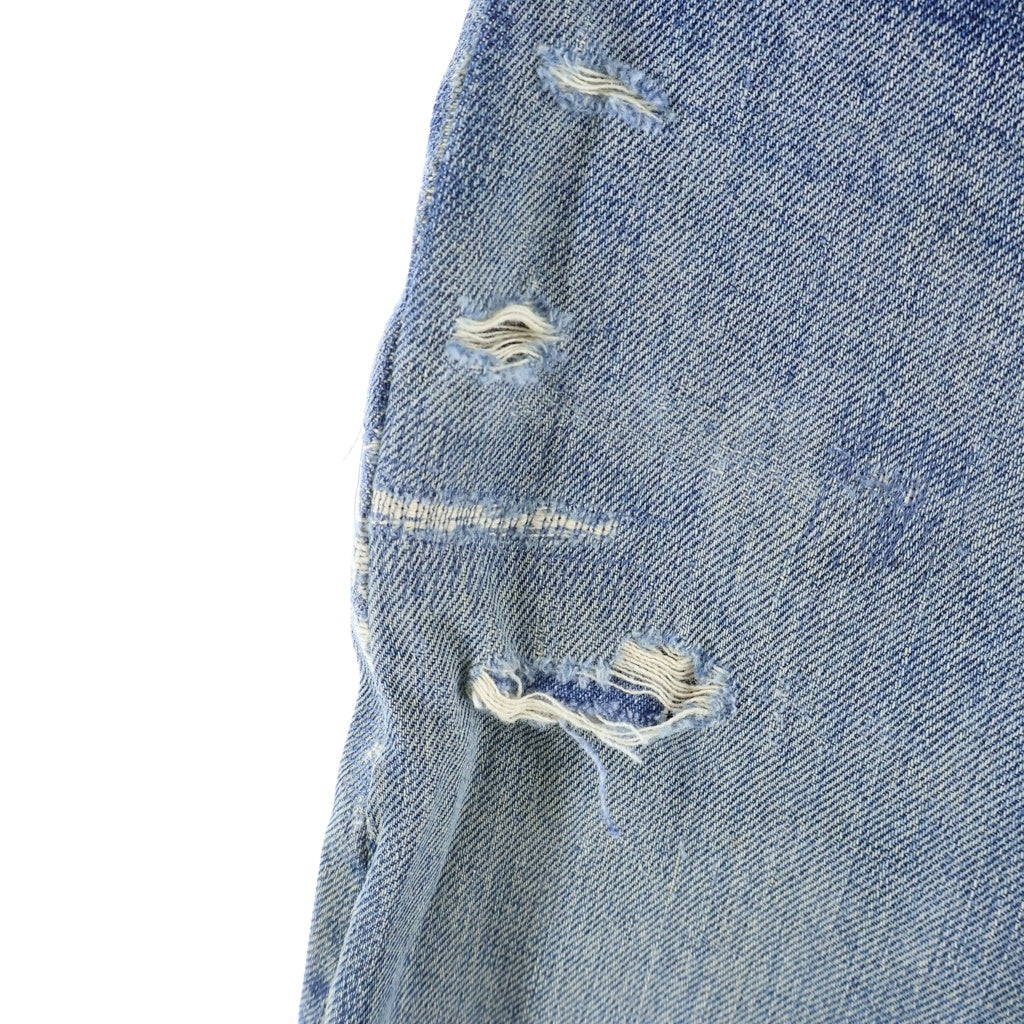 Levi's(リーバイス) 40-50S VINTAGE 501XX 47MODEL 革パッチ ボタン裏ツーブロンク 隠しリベット 片面BIG E センターセット 通常R ボタンフライ デニムパンツ インディゴ