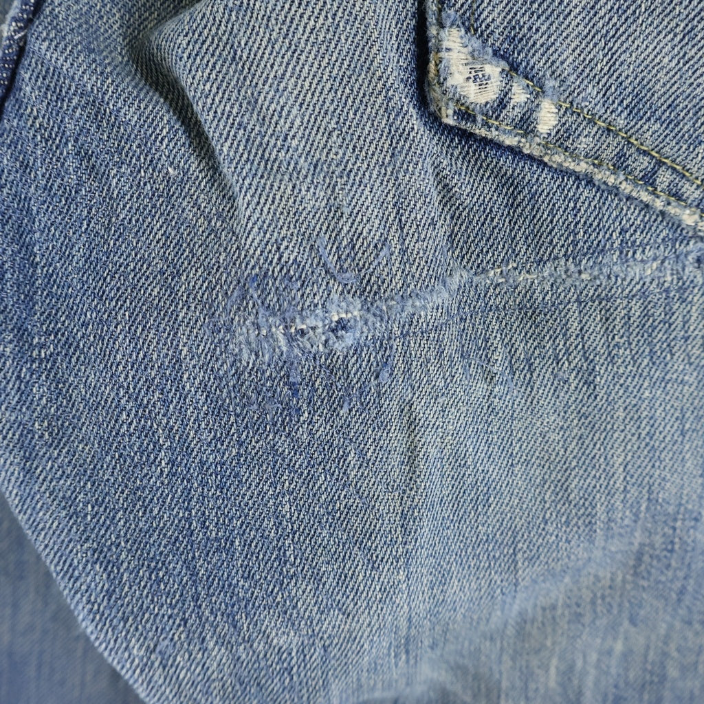 Levi's(リーバイス) 40-50S VINTAGE 501XX 47MODEL 革パッチ ボタン裏ツーブロンク 隠しリベット 片面BIG E センターセット 通常R ボタンフライ デニムパンツ インディゴ