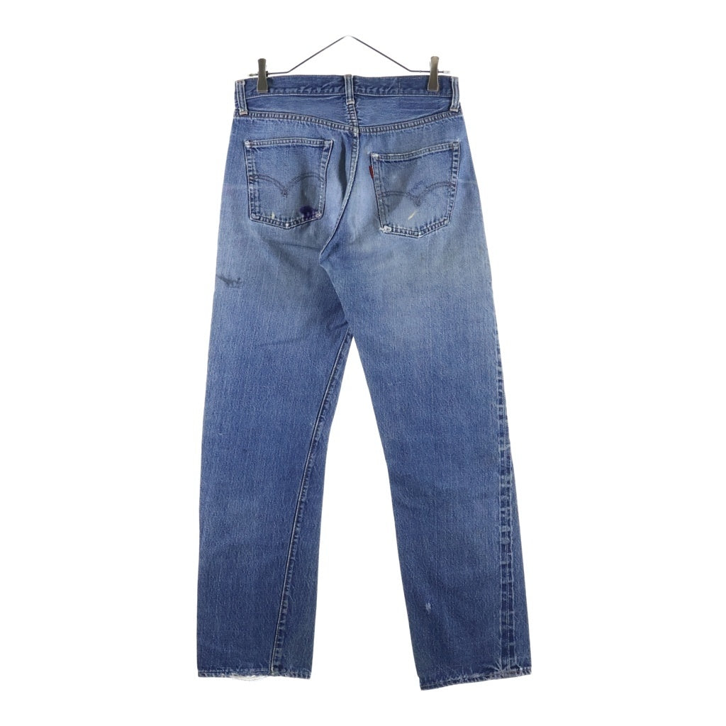 Levi's(リーバイス) 70S VINTAGE 501 BIG E 後期 ボタン裏6 両面タブ 足長R 紙パッチ デニム パンツ インディゴ
