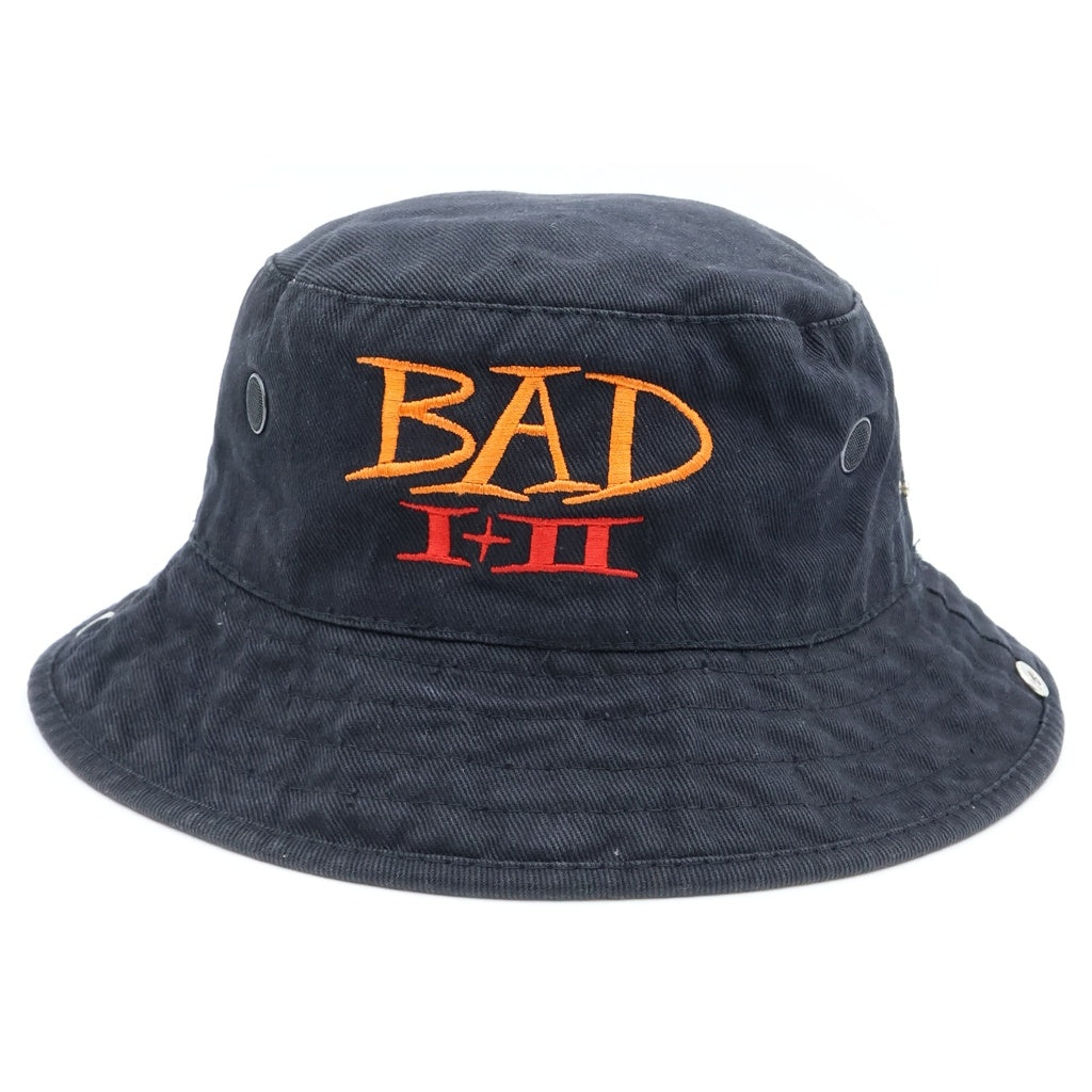 NO BRAND(ノーブランド) 90S BIG AUDIO DYNAMITE BUCKET HAT ビッグ オーディオ ダイナマイト バケット ハット ブラック