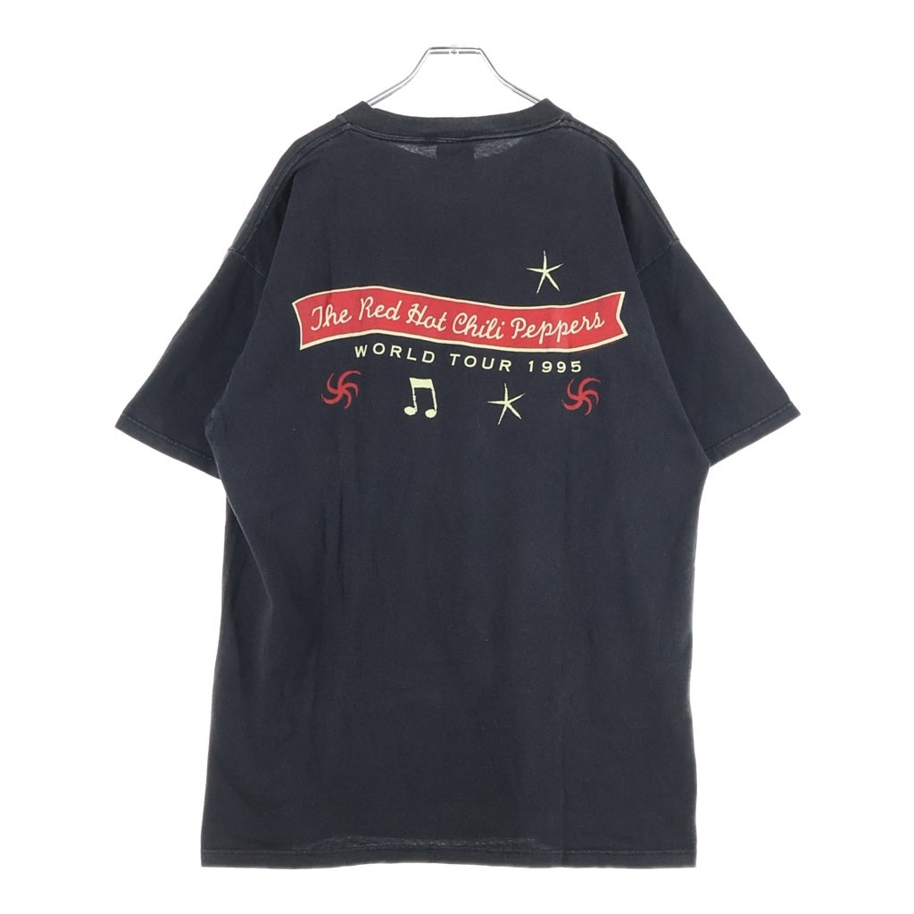 VINTAGE(ヴィンテージ) 90S RED CHILI PEPPERS ONE HOT MINUTE ワンホットミニッツ 半袖カットソーTシャツ ブラック
