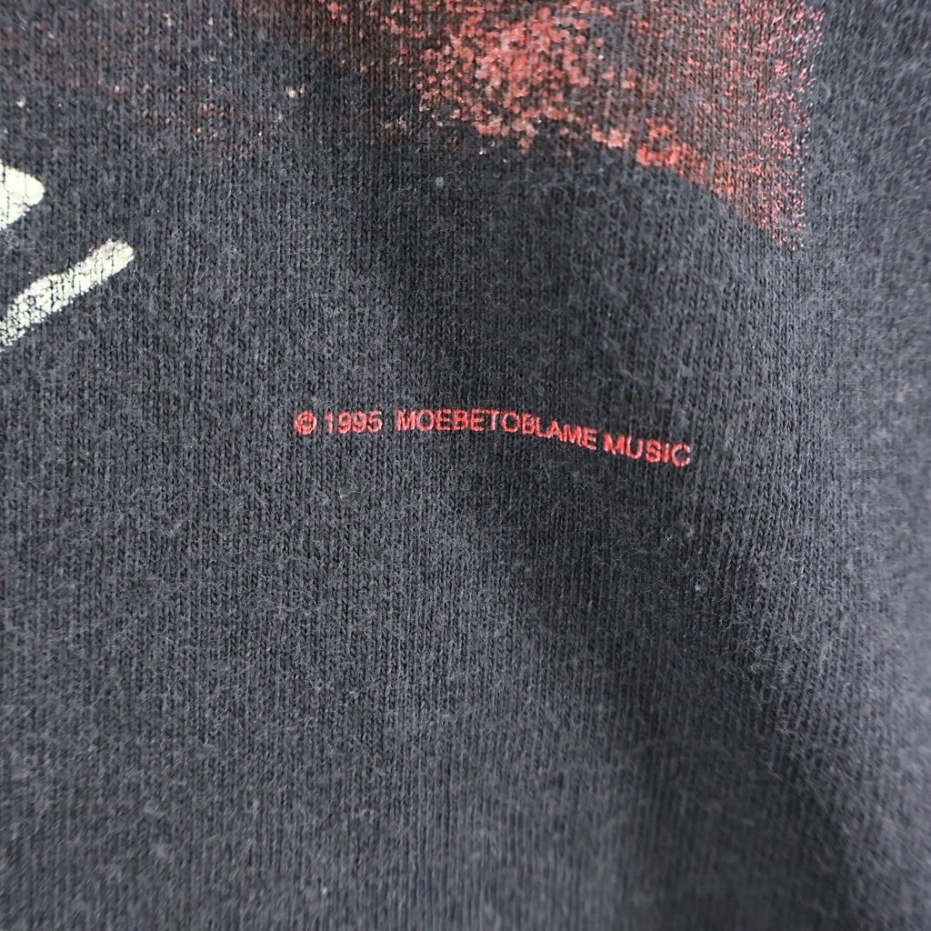 VINTAGE(ヴィンテージ) 90S RED CHILI PEPPERS ONE HOT MINUTE ワンホットミニッツ 半袖カットソーTシャツ ブラック