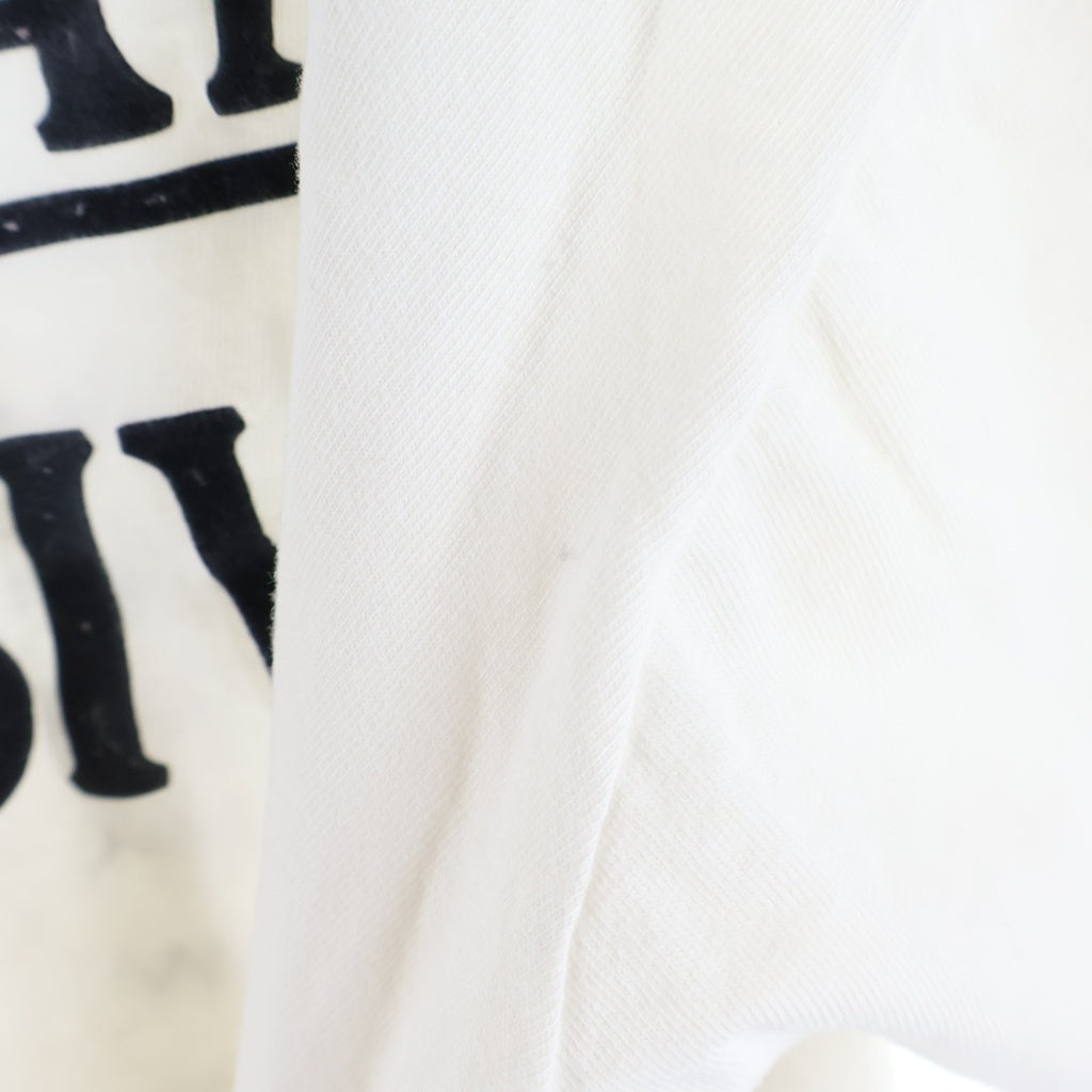 VINTAGE(ヴィンテージ) 90S YOUR HEAD GOES HERE I AM NOT OBSESSIVE 両面プリントクルーネック半袖Tシャツ ホワイト