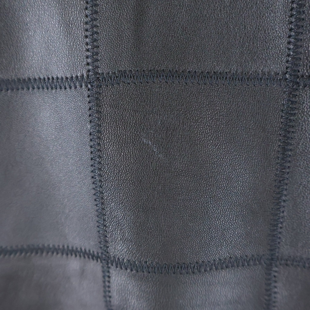 COACH(コーチ) COACHTOPIA LEATHER ZIP BOMBER JACKET コーチトピア レザーボンバージャケット ブラック CBS77