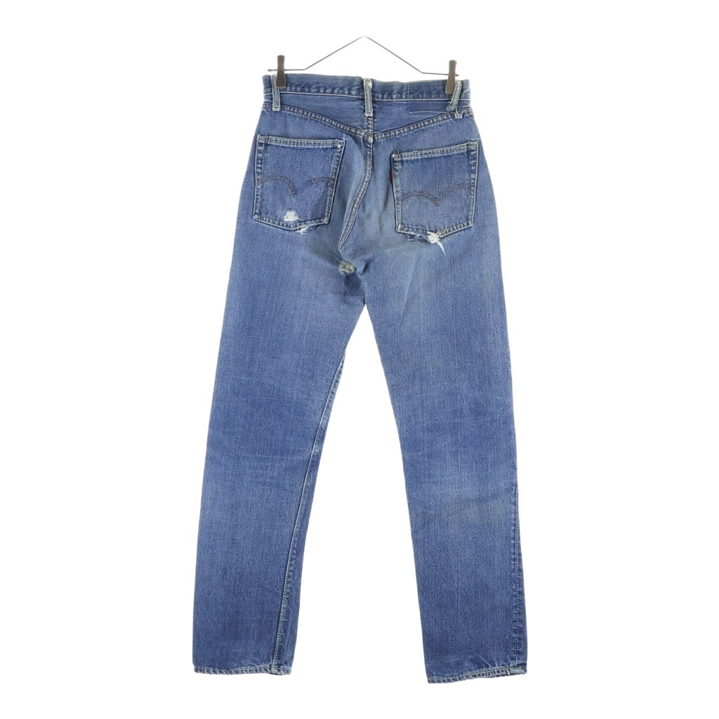 Levi's(リーバイス) 60S 505 BIGE前期 両面タブ ボタン裏6 42TALON Vステッチ ジップフライ デニムパンツ インディゴ