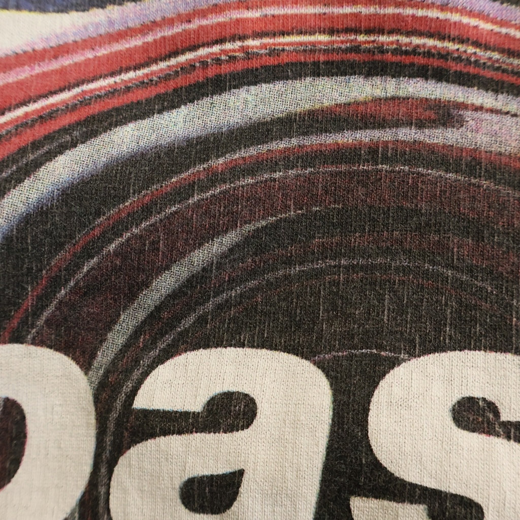 VINTAGE(ヴィンテージ) 90S OASIS 1995 UNION JACK LOGO オアシス ユニオンジャックロゴTシャツ クルーネック半袖Tシャツ ホワイト