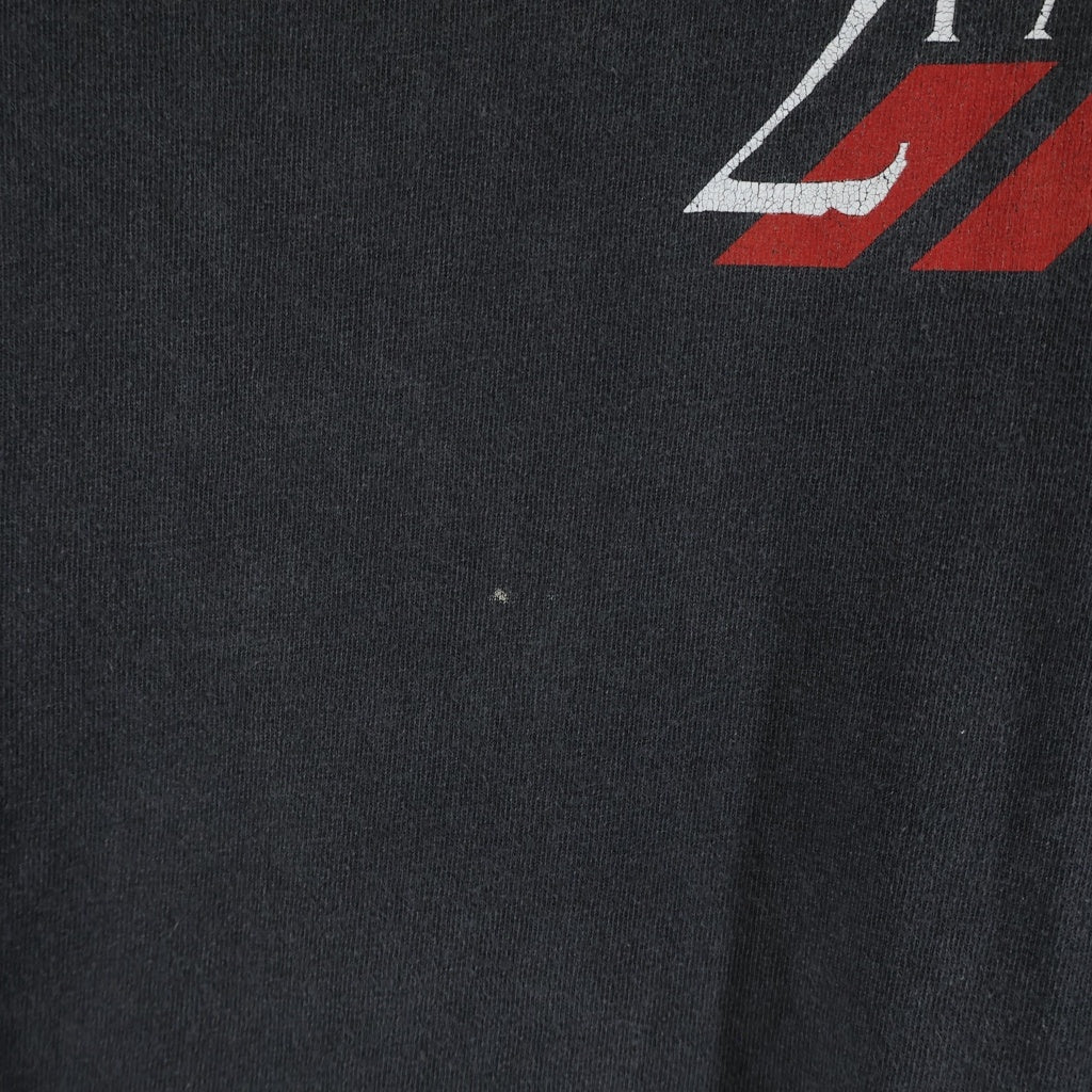 VINTAGE(ヴィンテージ) 90S 2PAC MIDDLE FINGET TEE ミドルフィンガー 両面プリント半袖カットソーTシャツ ブラック
