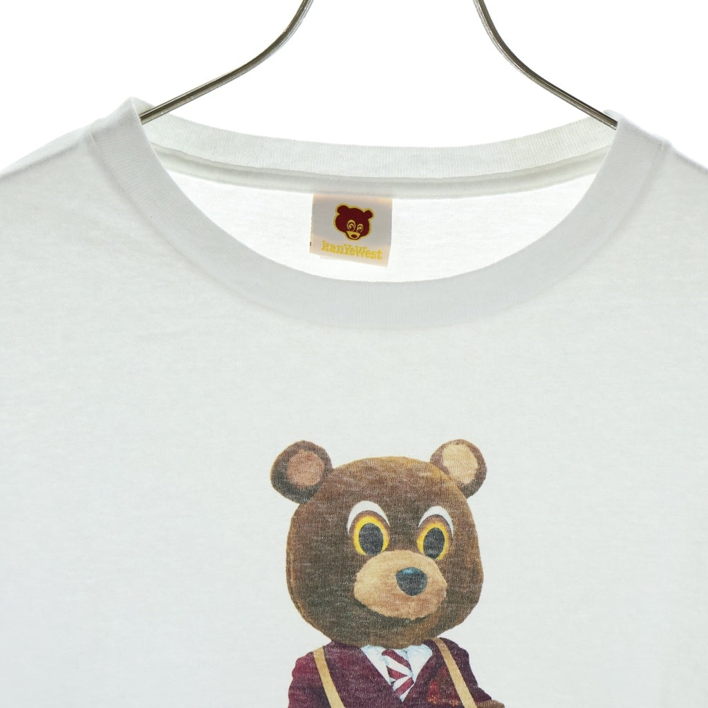 VINTAGE(ヴィンテージ) 00S KANYE WEST LATE REGISTRATION TEE カニエ ウェスト レイト レジストレーション 片面プリント半袖カットソーTシャツ ホワイト