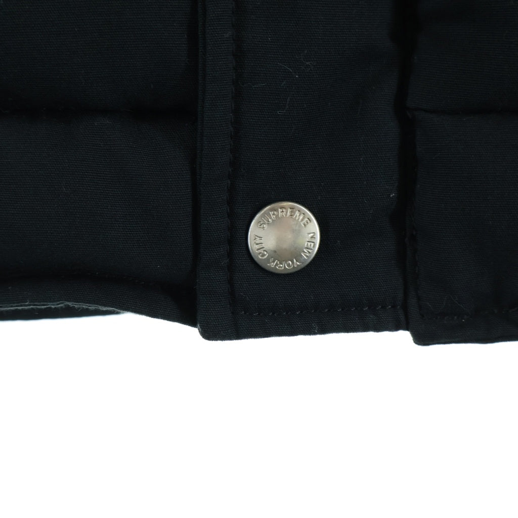 SUPREME(シュプリーム) 12AW Hooded Down Vest フーデッド ダウンベスト ブラック
