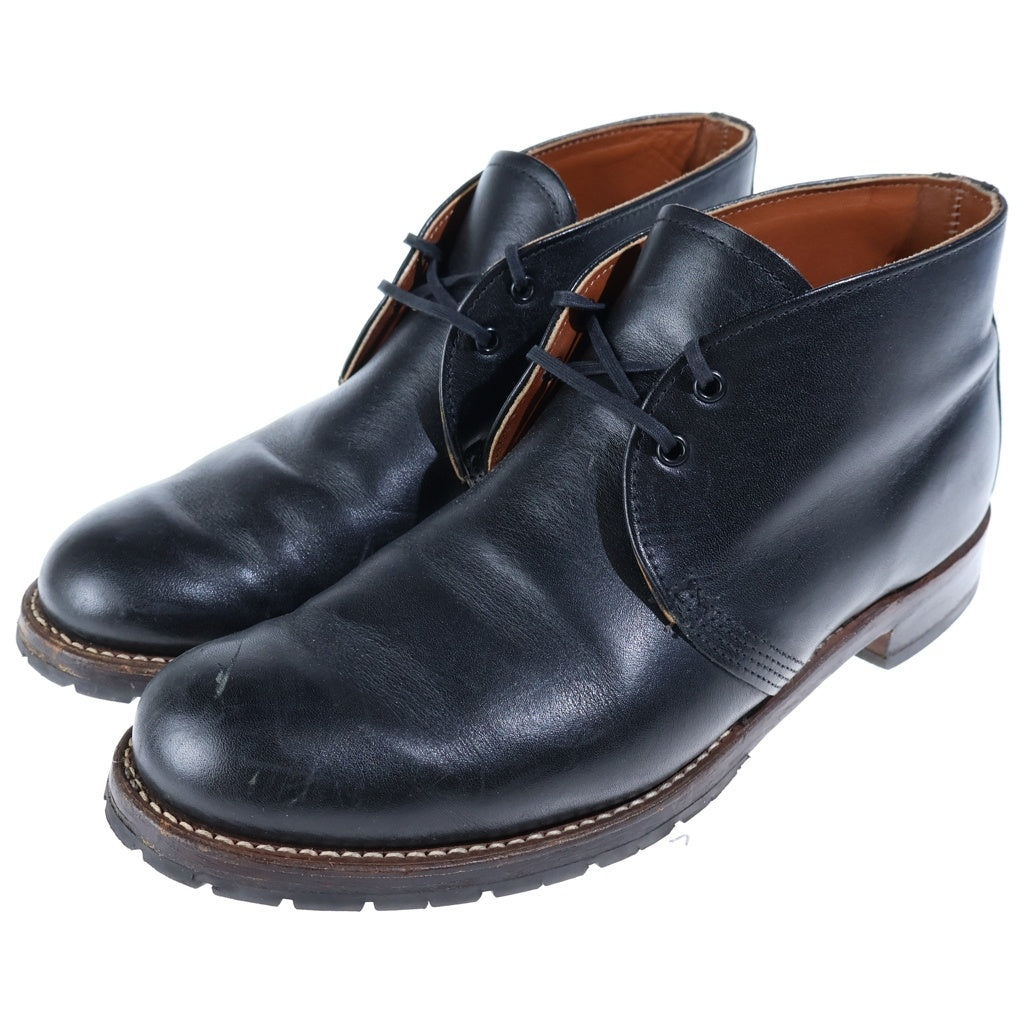 RED WING(レッド ウイング) BECKMAN CHUKKA ベックマン チャッカ レザーワークブーツ ブラック US10/28cm 9024