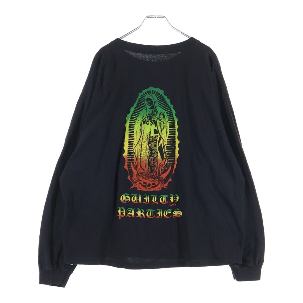 WACKO MARIA(ワコマリア) 2AW CREW NWCK L/S TEE クルーネック 長袖カットソー ブラック 22FWE-WMT-LT01