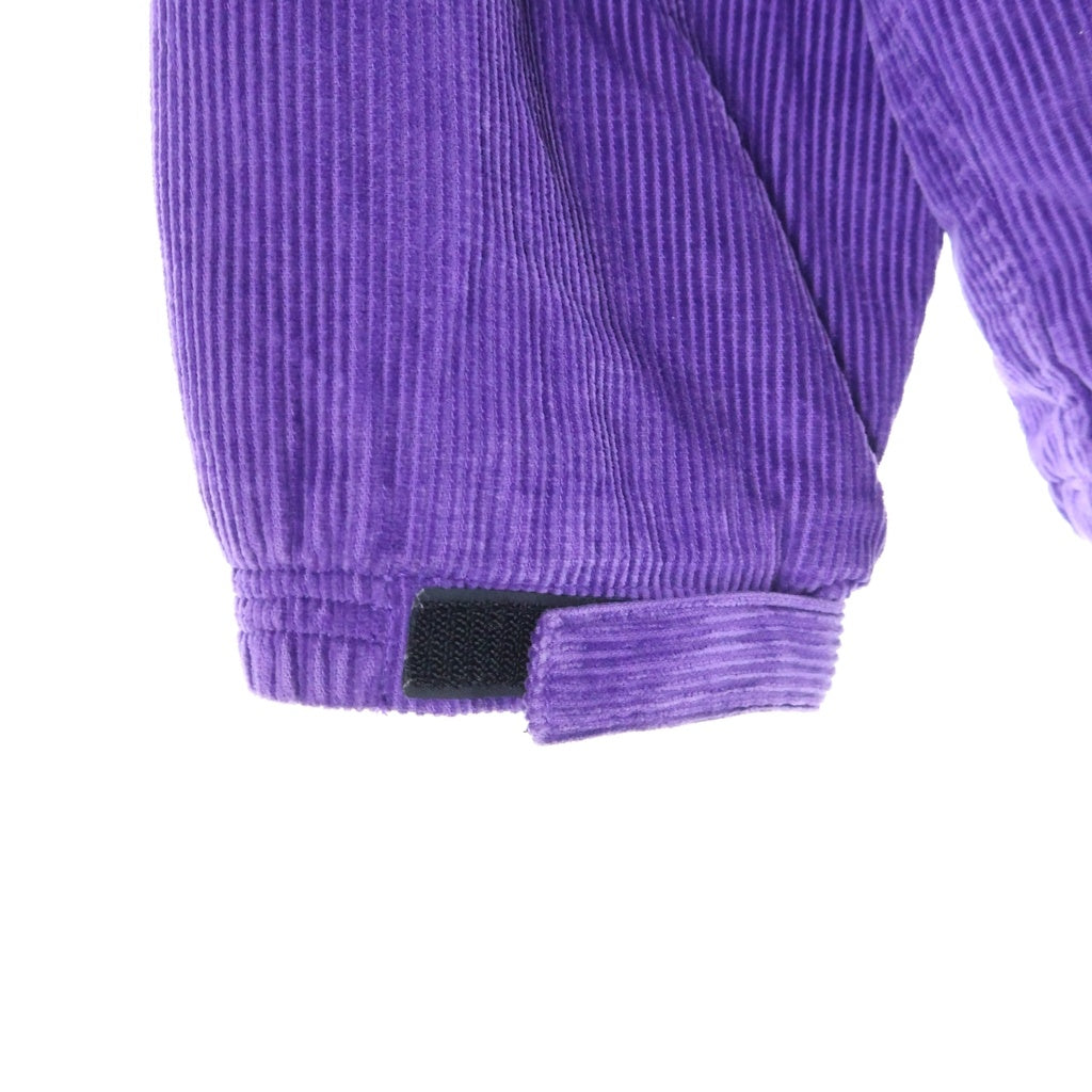 SUPREME(シュプリーム) 22SS ×NIKE Arc Corduroy Hooded Jacket Purple アーク コーデュロイ フーディー ジャケット パープル DM1772-506