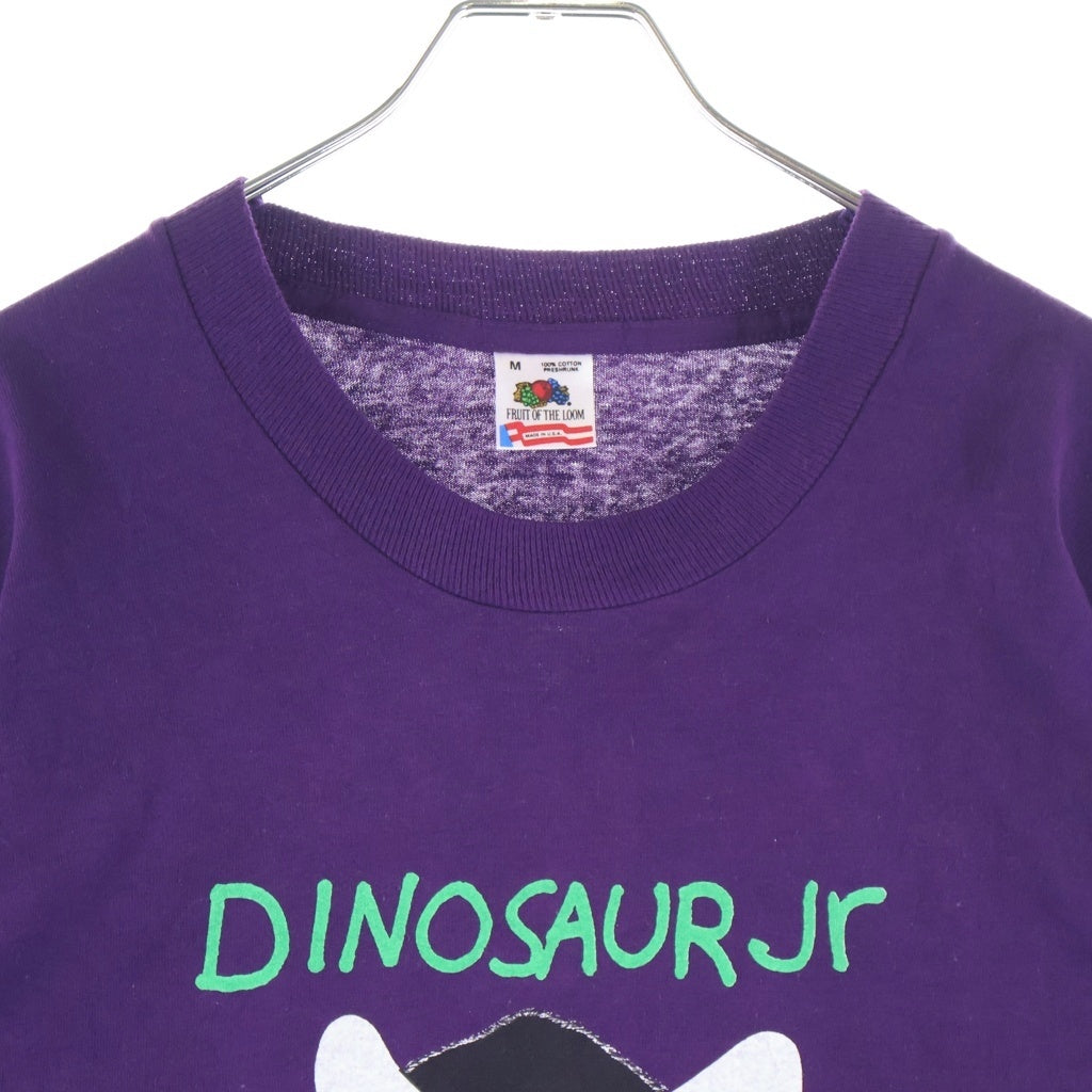 VINTAGE(ヴィンテージ) 90S DINOSAUR JR COW & GORILLA ダイナソージュニア 両面プリント 半袖Tシャツ カットソー パープル