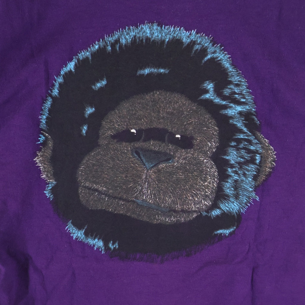 VINTAGE(ヴィンテージ) 90S DINOSAUR JR COW & GORILLA ダイナソージュニア 両面プリント 半袖Tシャツ カットソー パープル