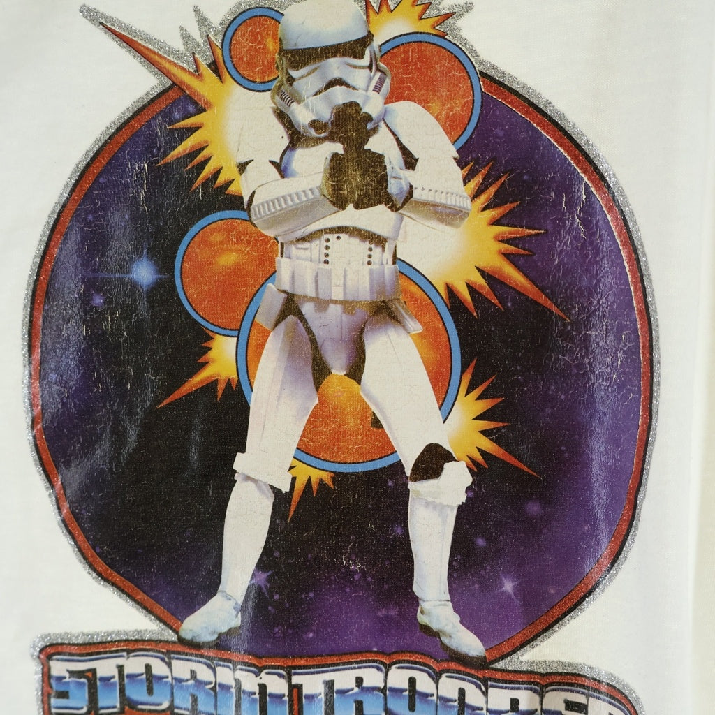 VINTAGE(ヴィンテージ) STORMTROOPER RINGER T ストームトルーパー リンガーネック 半袖Tシャツ カットソー ホワイト