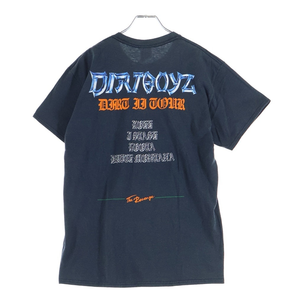NO BRAND(ノーブランド) KOHH DIRTBOYS LIVE TEE ダートボーイズ クルーネック半袖Tシャツ ブラック