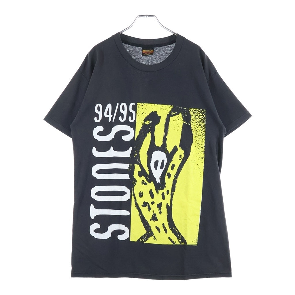 VINTAGE(ヴィンテージ) 90S ROLLING STONES VOODOO LOUNGE WORLD TOUR 94/95 ローリングストーンズ ツアー 半袖Tシャツ カットソー ブラック