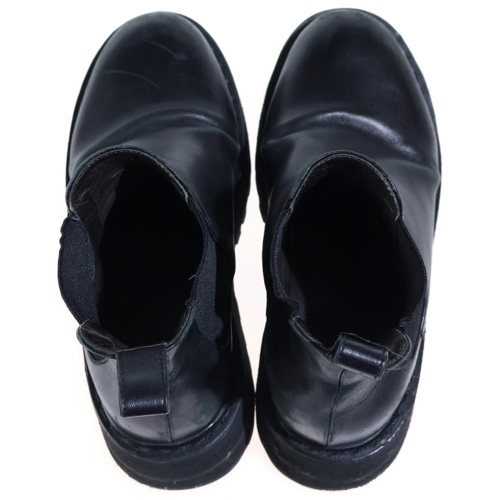 marsell(マルセル) SIDE GORE BOOTS 厚底ハイカットサイドコアブーツ ブラック