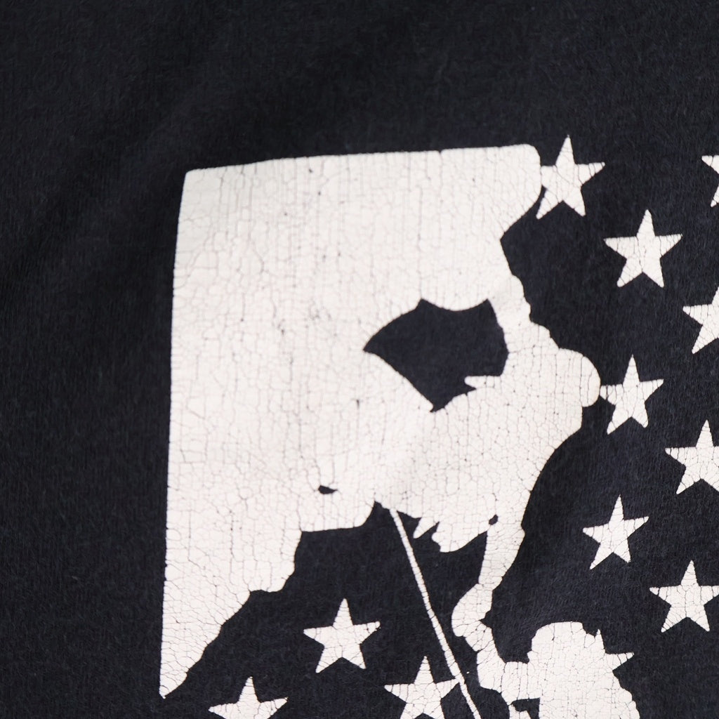 CHROME HEARTS(クロムハーツ) HEROES PROJECT S/S TEE ヒーローズプロジェクト バックプリント半袖Tシャツ クルーネックカットソー ブラック