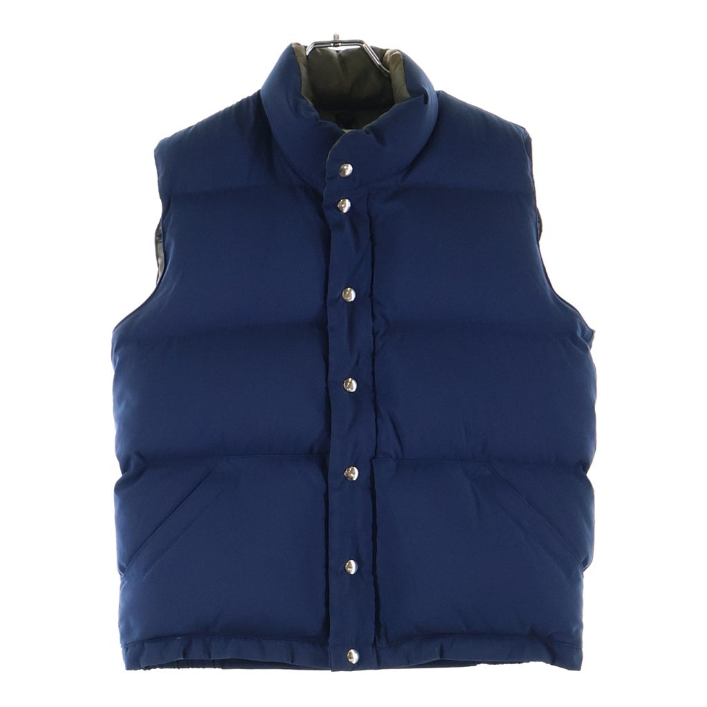 VINTAGE(ヴィンテージ) CRESCENT WORKS (クレセントダウンワークス) REVERSIBLE DOWN VEST ダウンベスト リバーシブル ベージュ/ネイビー