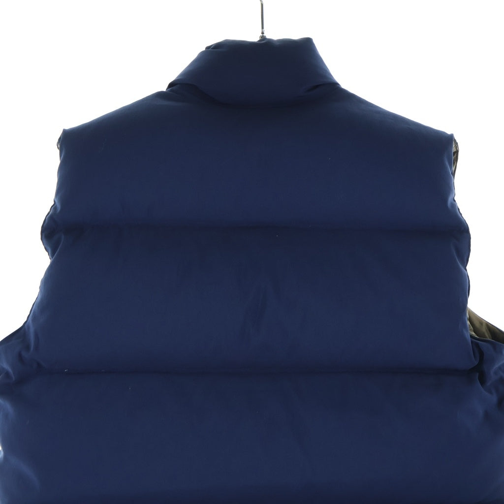 VINTAGE(ヴィンテージ) CRESCENT WORKS (クレセントダウンワークス) REVERSIBLE DOWN VEST ダウンベスト リバーシブル ベージュ/ネイビー