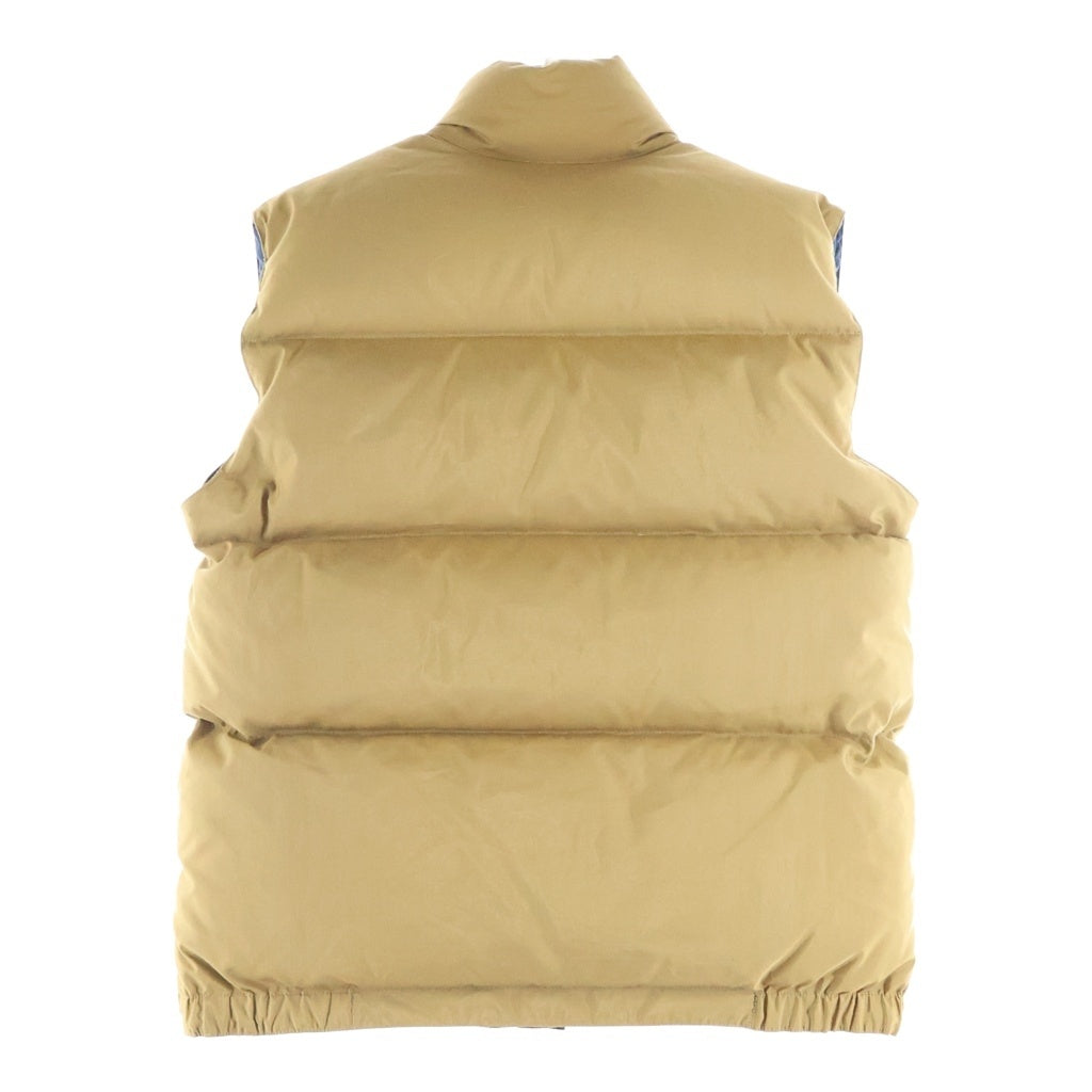 VINTAGE(ヴィンテージ) CRESCENT WORKS (クレセントダウンワークス) REVERSIBLE DOWN VEST ダウンベスト リバーシブル ブラウン/ネイビー