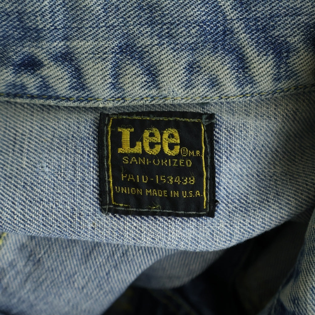 LEE(リー) 70S 101J 四角黒タグ デニムジャケット インディゴ PATD-153438