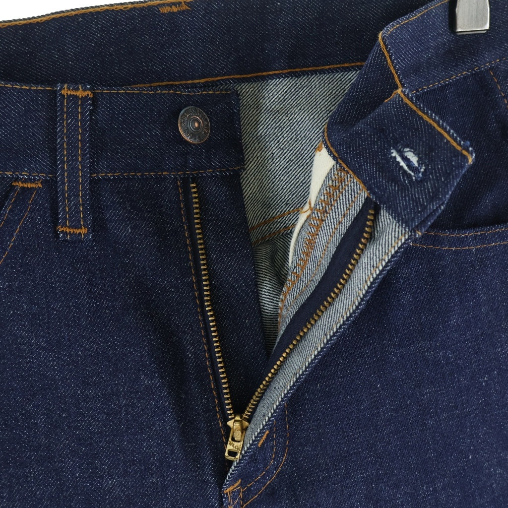 Levi's(リーバイス) 60-70S DEADSTOCK 606 0217 BIG E オレンジタブ ボタン裏10 42TALON デッドストック スリムテーパードシルエット デニムパンツ インディゴ