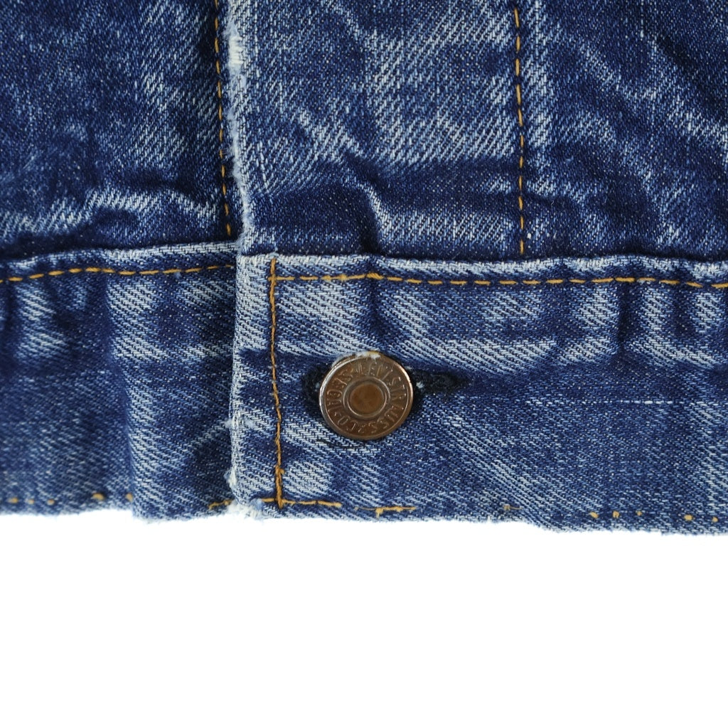 Levi's(リーバイス) 60-70S 70505 4tH BIG E ボタン裏525 ブランケット デニムジャケット インディゴ