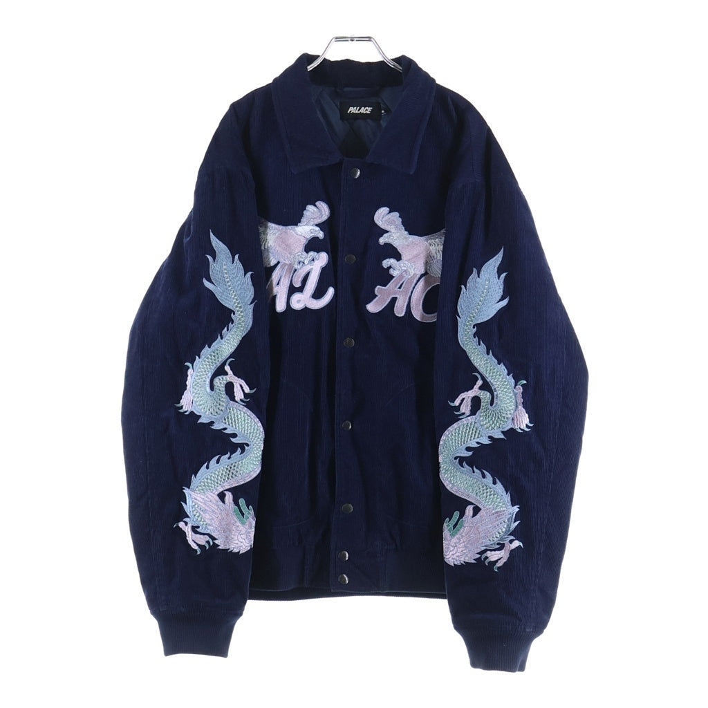 Palace Skateboards(パレススケートボーズ) DOUBLE DRAGON TOUR JACKET ダブル ドラゴン ツアージャケット ネイビー