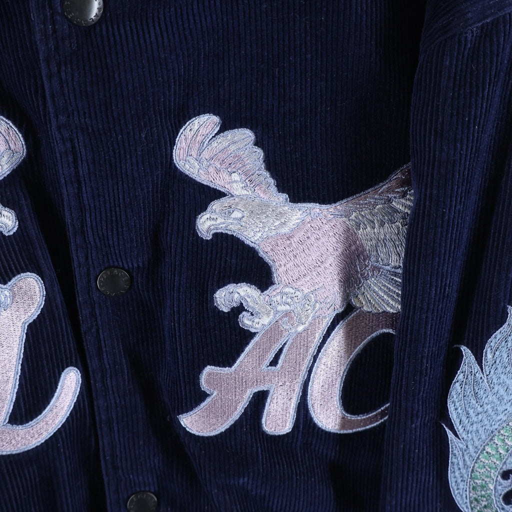 Palace Skateboards(パレススケートボーズ) DOUBLE DRAGON TOUR JACKET ダブル ドラゴン ツアージャケット ネイビー