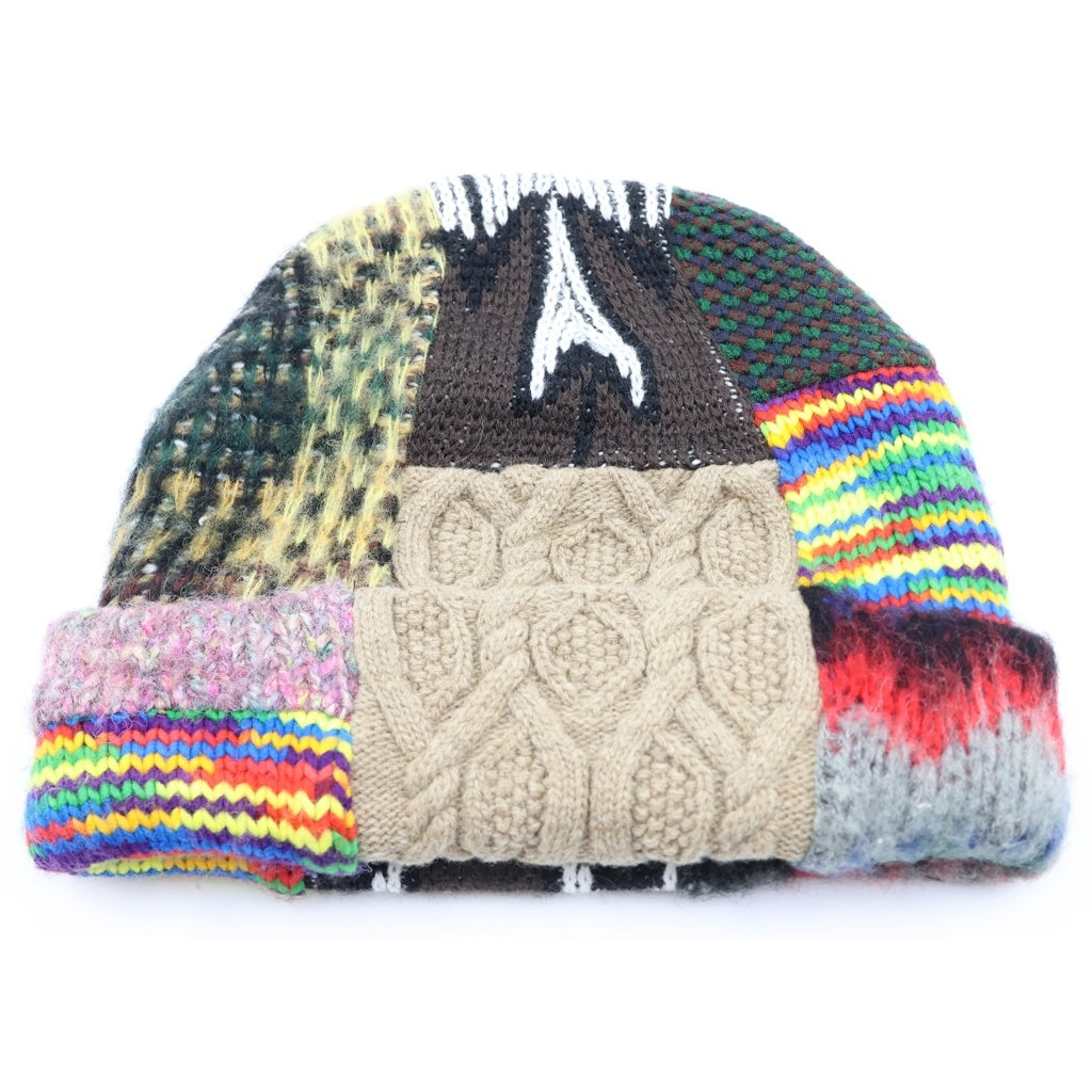 SUPREME(シュプリーム) 26SS PATCHWORK BEANIE パッチワーク ウール ビーニー ニット帽 マルチカラー