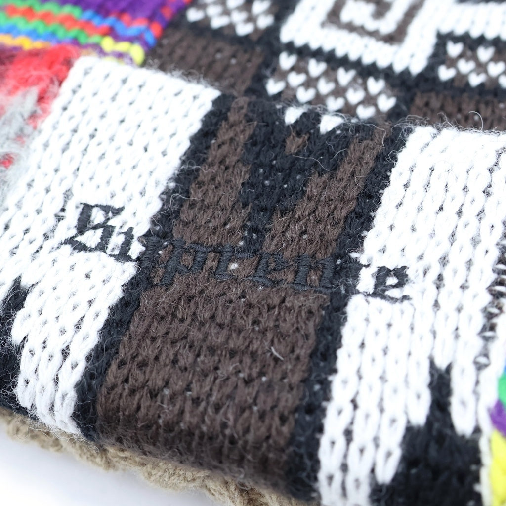 SUPREME(シュプリーム) 26SS PATCHWORK BEANIE パッチワーク ウール ビーニー ニット帽 マルチカラー