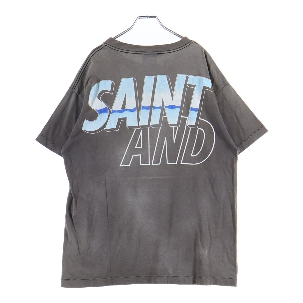 SAINT MICHAEL(セントマイケル) x WIND AND SEA SS Tee Black ウィンド アンド シーSS ティー ブラック SM-A21-0000-062