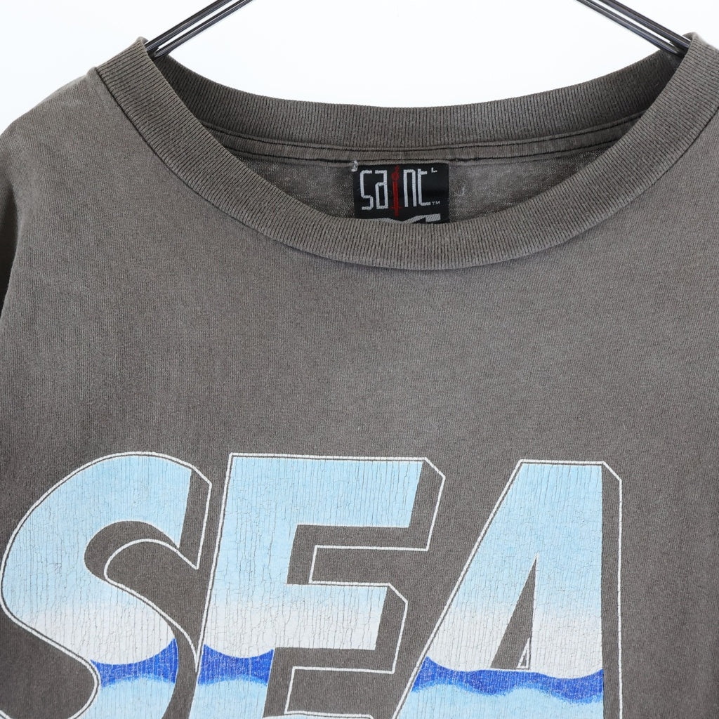 SAINT MICHAEL(セントマイケル) x WIND AND SEA SS Tee Black ウィンド アンド シーSS ティー ブラック SM-A21-0000-062