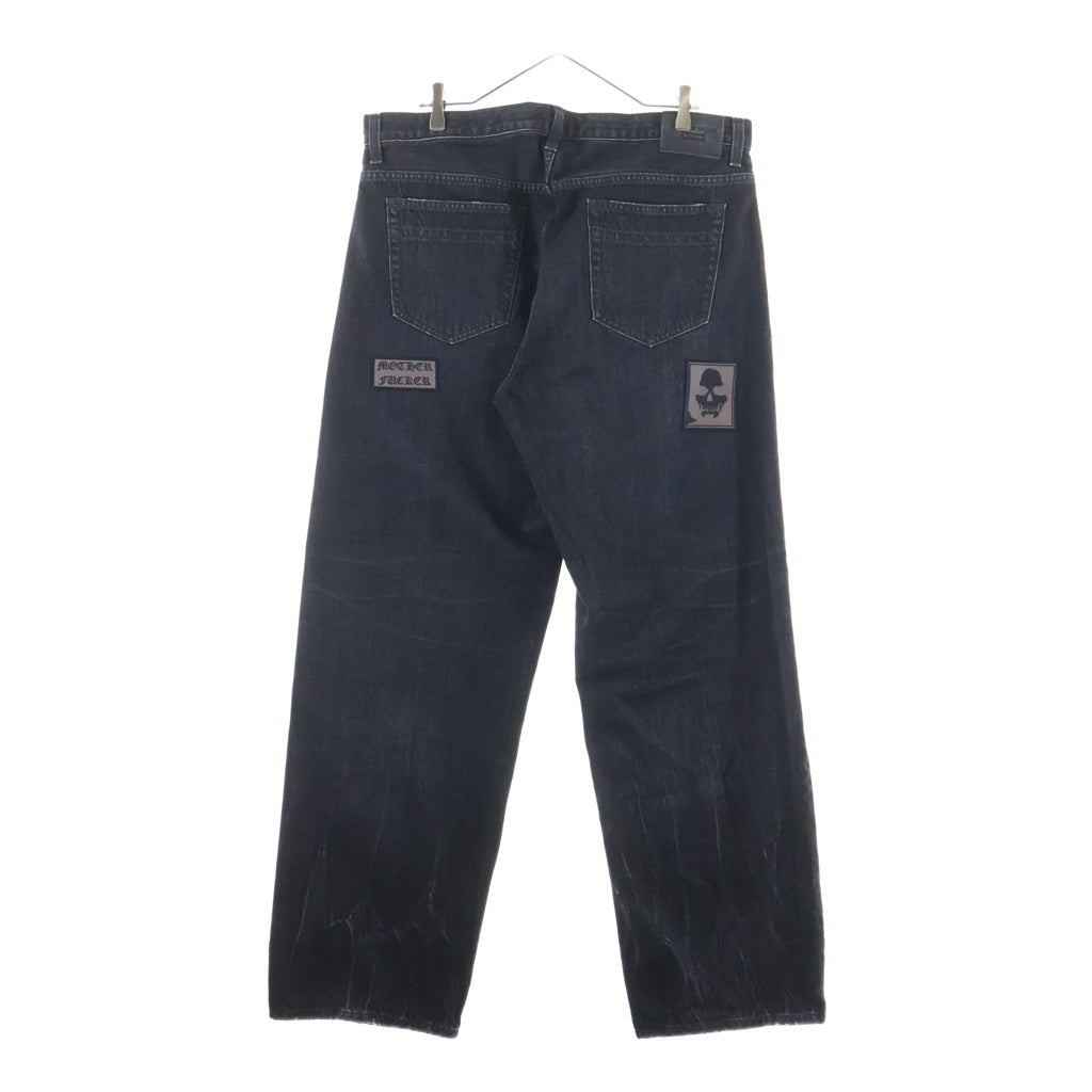 SUPREME(シュプリーム) 25AW × NUMBER NINE Patches Loose Fit Jean ナンバーナイン パッチ ルーズフィット デニム ジーンズ ブラック