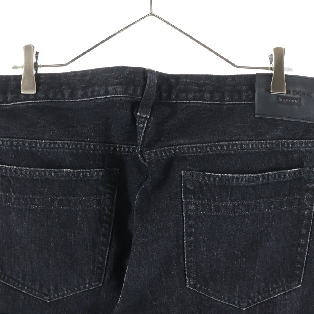 SUPREME(シュプリーム) 25AW × NUMBER NINE Patches Loose Fit Jean ナンバーナイン パッチ ルーズフィット デニム ジーンズ ブラック
