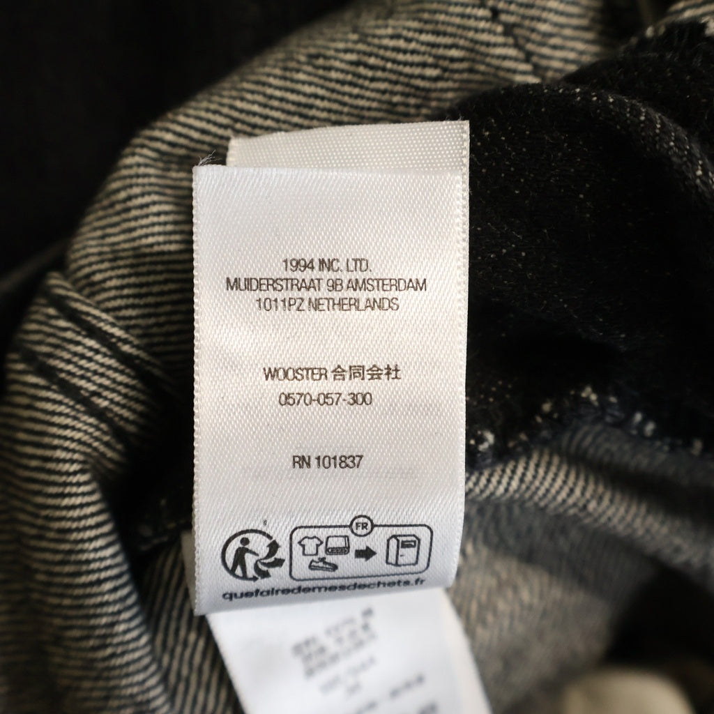 SUPREME(シュプリーム) 25AW × NUMBER NINE Patches Loose Fit Jean ナンバーナイン パッチ ルーズフィット デニム ジーンズ ブラック