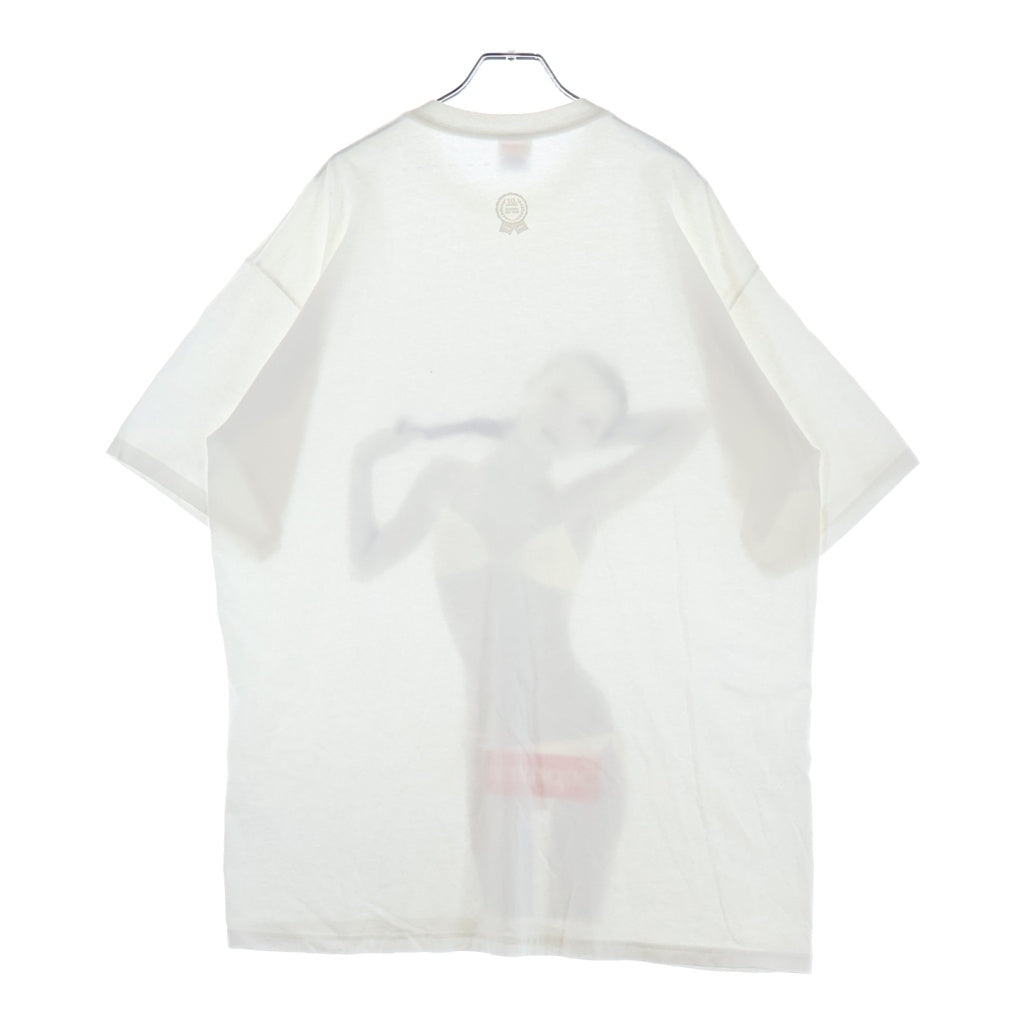 SUPREME(シュプリーム) 04SS 10th Anniversary Kate Moss 10周年記念 ケイト・モス クルーネック半袖カットソー ホワイト