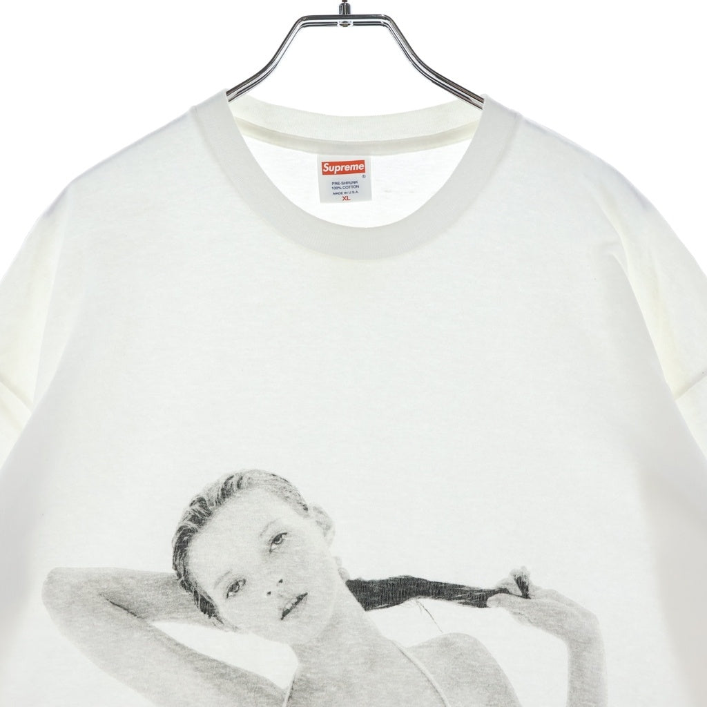 SUPREME(シュプリーム) 04SS 10th Anniversary Kate Moss 10周年記念 ケイト・モス クルーネック半袖カットソー ホワイト