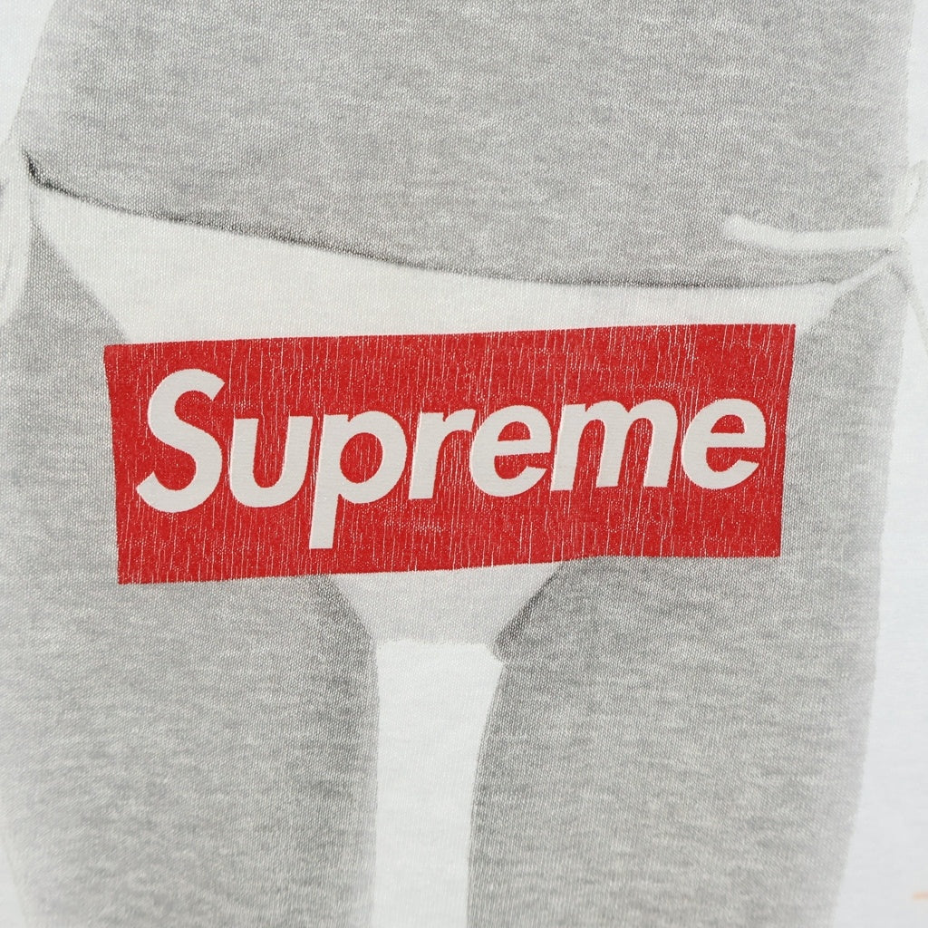SUPREME(シュプリーム) 04SS 10th Anniversary Kate Moss 10周年記念 ケイト・モス クルーネック半袖カットソー ホワイト