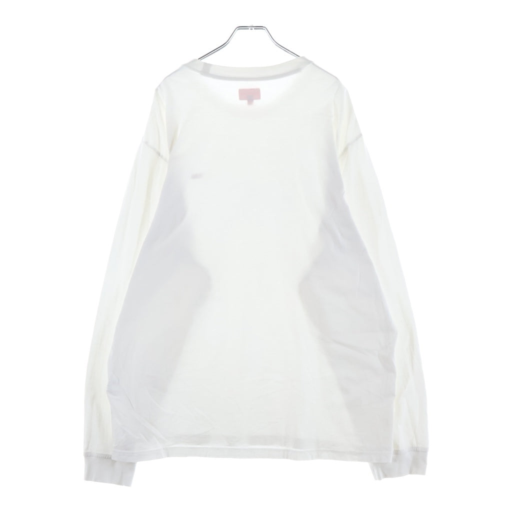 SUPREME(シュプリーム) Small Box Logo L/S Tee スモールボックスロゴ クルーネック長袖カットソー ホワイト