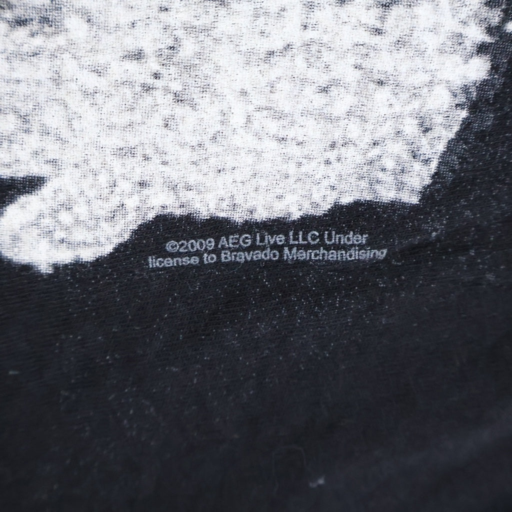 VINTAGE(ヴィンテージ) 00S Michael Jackson 2009 CONCERT TEE マイケルジャクソン コンサートTシャツ クルーネック半袖カットソー ブラック