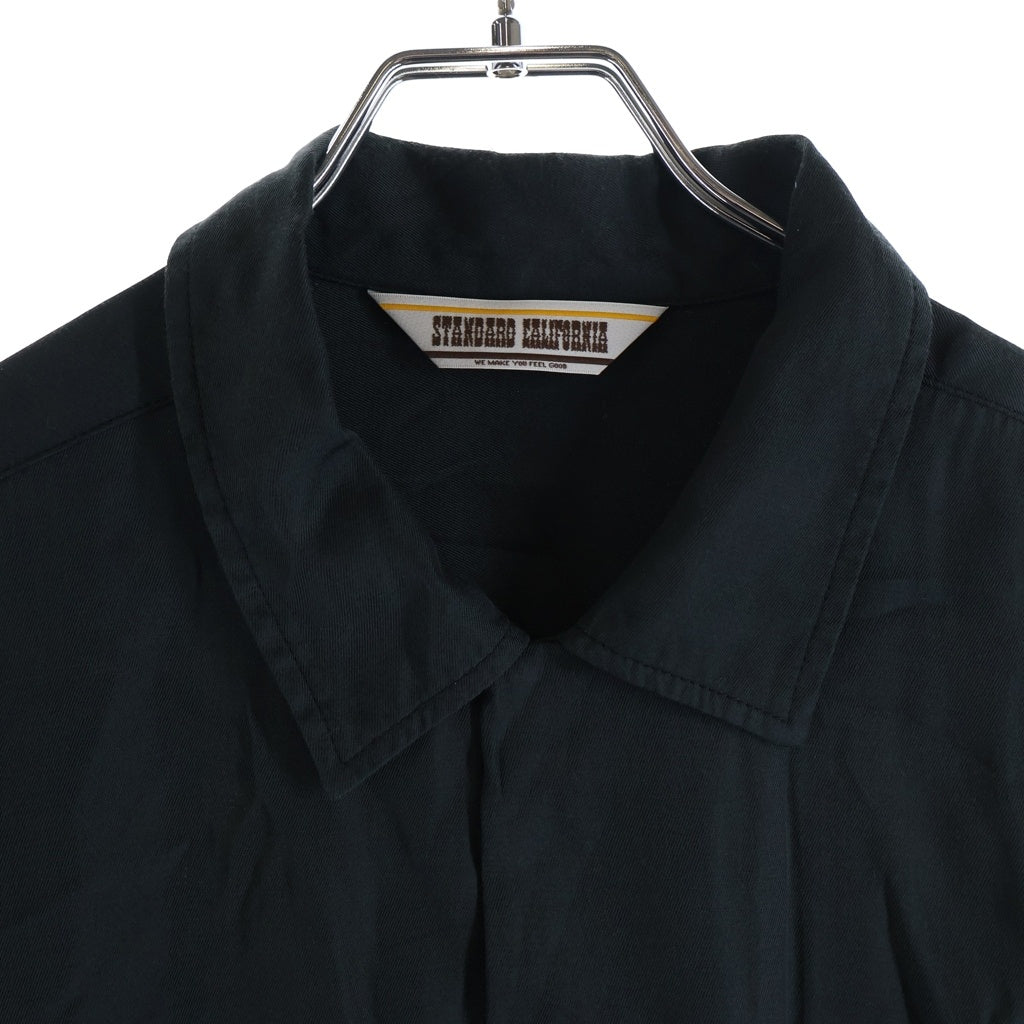 STANDARD CALIFORNIA(スタンダード カリフォルニア) SD Bowring Shirt ボーリング レーヨン 半袖シャツ ブラック