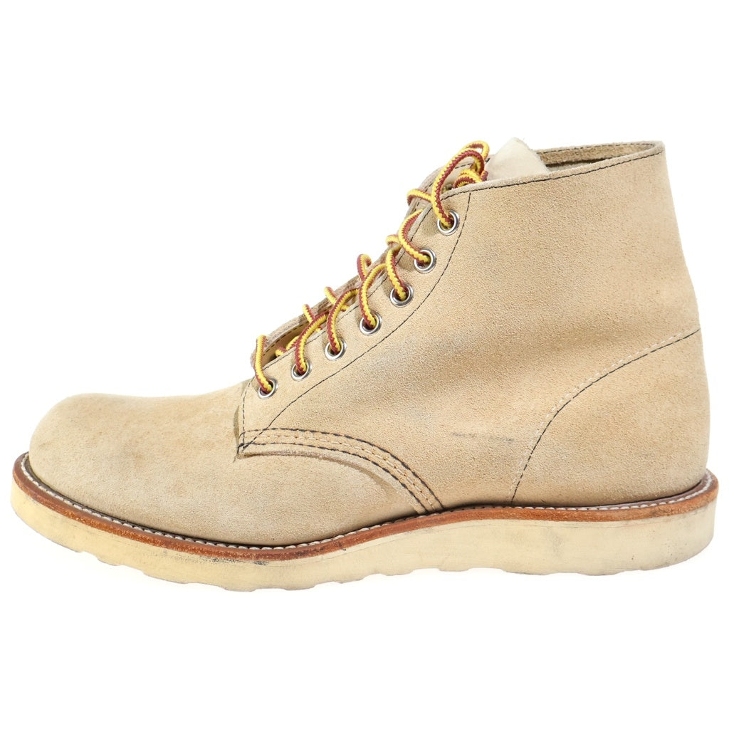 RED WING(レッド ウイング) 6-inch Classic Round 6インチ クラシックラウンド ハイカット ブーツ ベージュ 9726506 8167