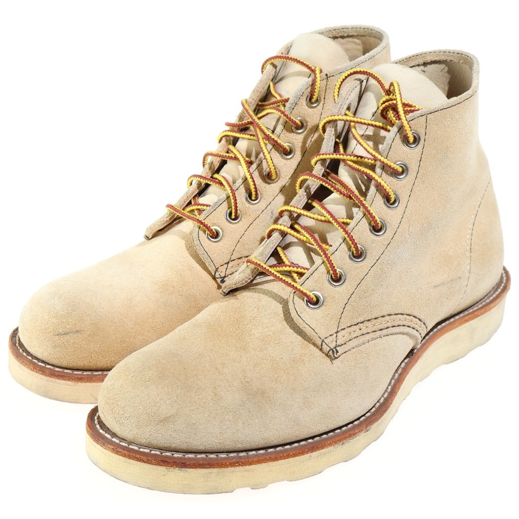 RED WING(レッド ウイング) 6-inch Classic Round 6インチ クラシックラウンド ハイカット ブーツ ベージュ 9726506 8167