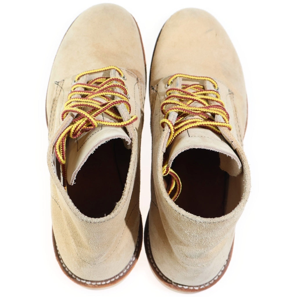 RED WING(レッド ウイング) 6-inch Classic Round 6インチ クラシックラウンド ハイカット ブーツ ベージュ 9726506 8167